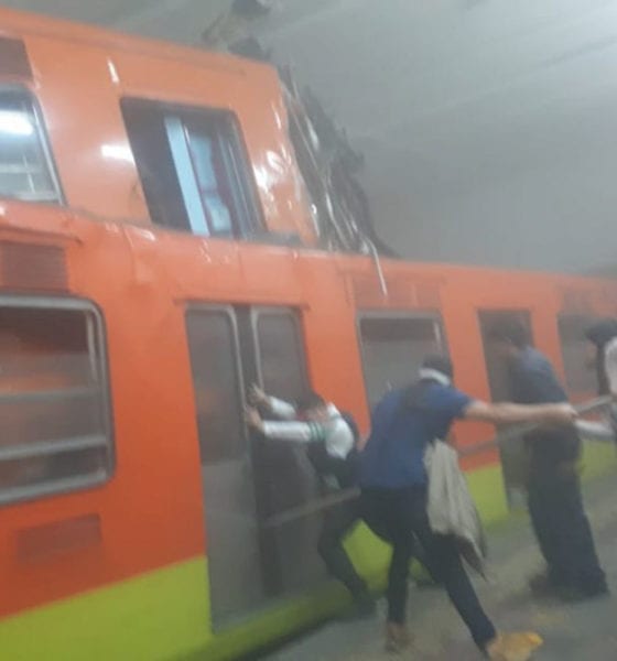 Choque de Metro en Tacubaya fue por error de conductor