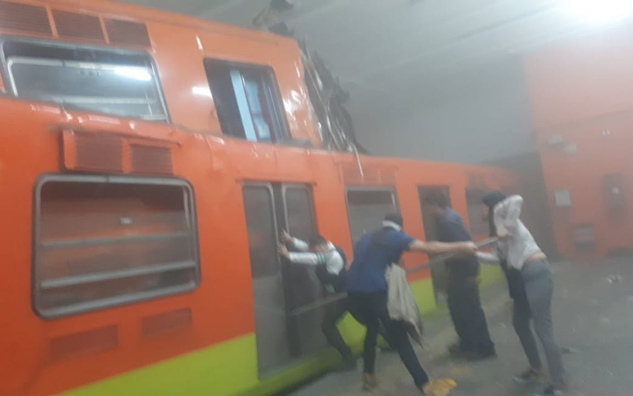 Choque de Metro en Tacubaya fue por error de conductor
