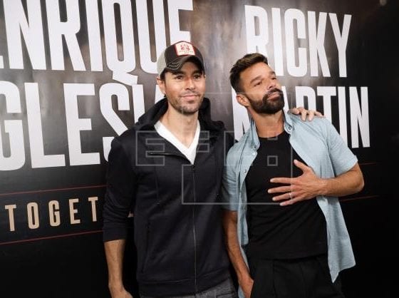Ricky Martin y Enrique Iglesias juntos de gira