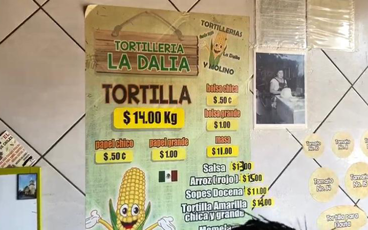 Prevén aumento del precio de la tortilla