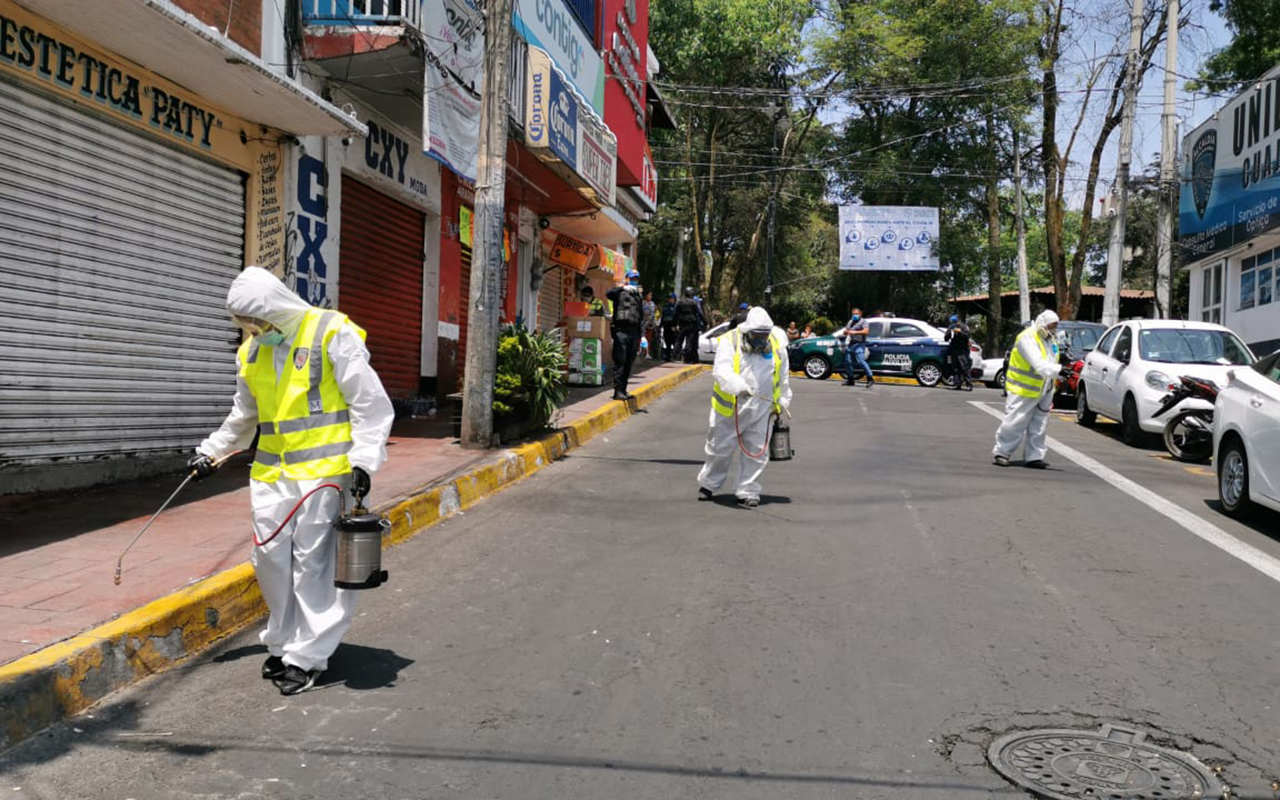 Piden a vecinos de Cuajimalpa que se queden en casa