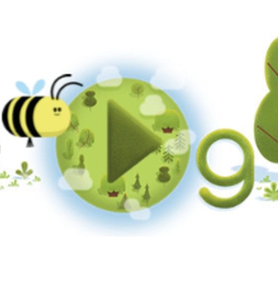 Google celebra a la abeja (Especial)