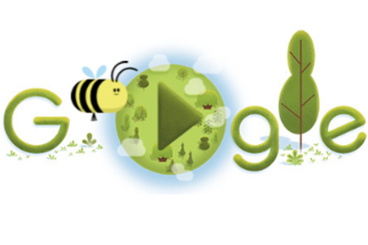 Google celebra a la abeja (Especial)