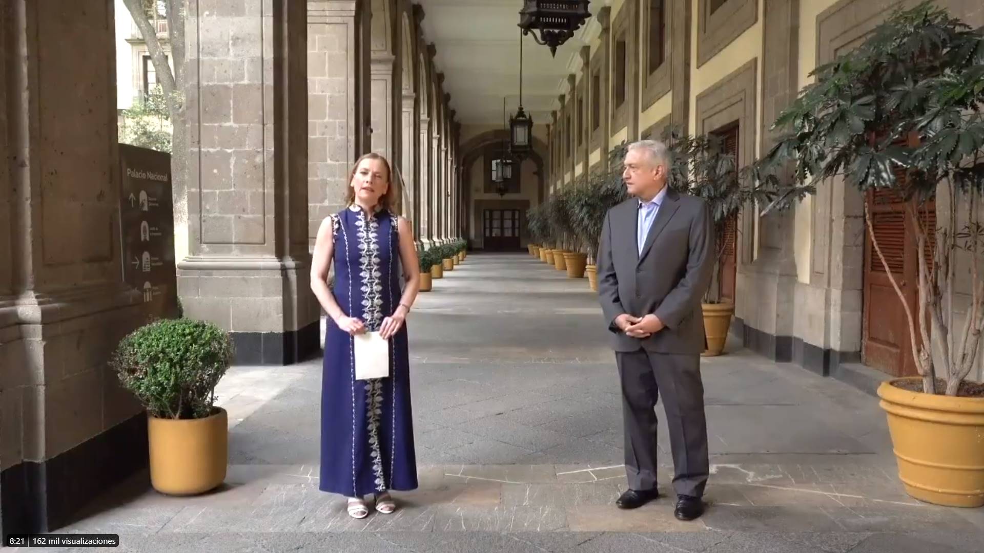 Andrés Manuel López Obrador felicitó a las madres. Foto: Youtube