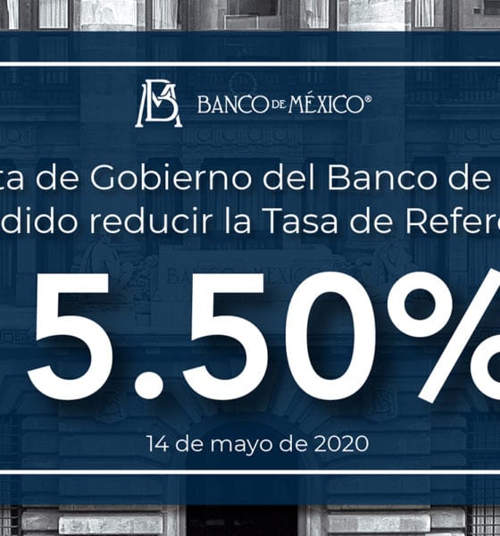 Banxico continúa disminuyendo la Tasa de Interés Interbancaria