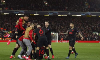 Partido de Champions provocó muerte de 41 personas por Covid-19. Foto: Twitter Atlético de Madrid