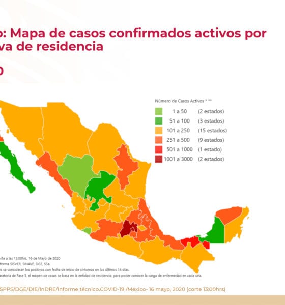 Rebasa los 5 mil decesos en México por coronavirus Covid-19. Foto: Twitter