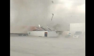Tornado sorprende a Nuevo León