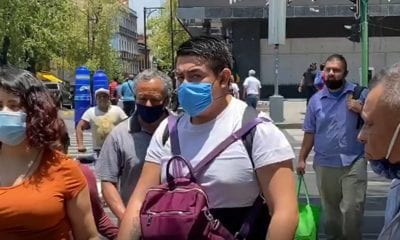 Se preparan para el regreso a la actividad en el Centro Histórico. Foto: Israel Lorenzana