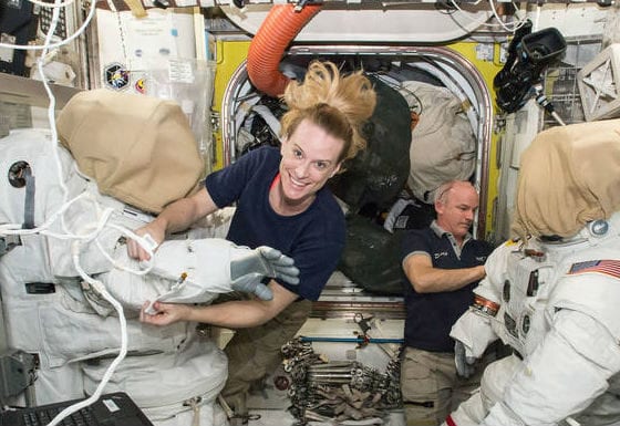 La astronauta Kate Rubins (Fuente: NASA)