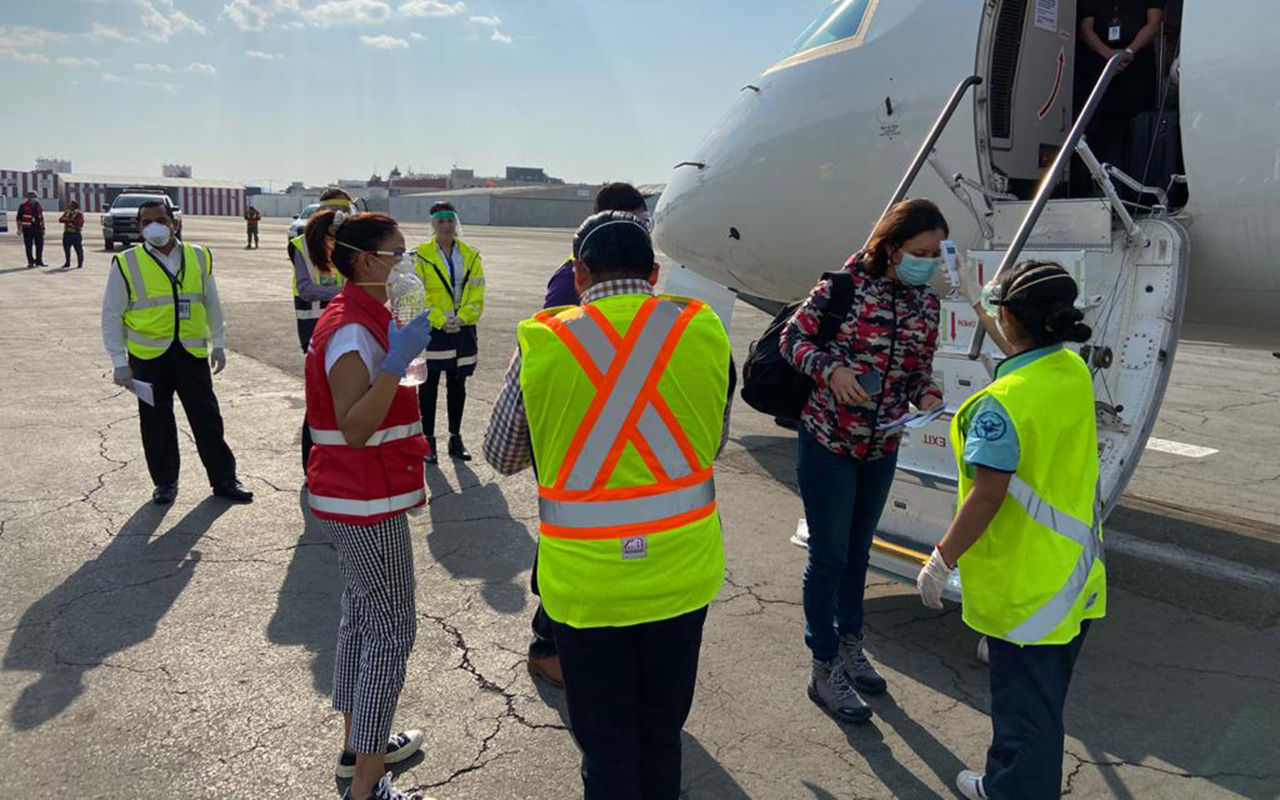 Aeropuerto de Toluca proteger a usuarios y trabajadores
