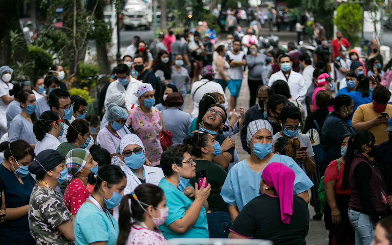 Descartan daños en hospitales de la Ciudad de México
