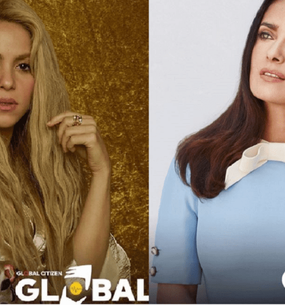 Shakira y Salma Hayek