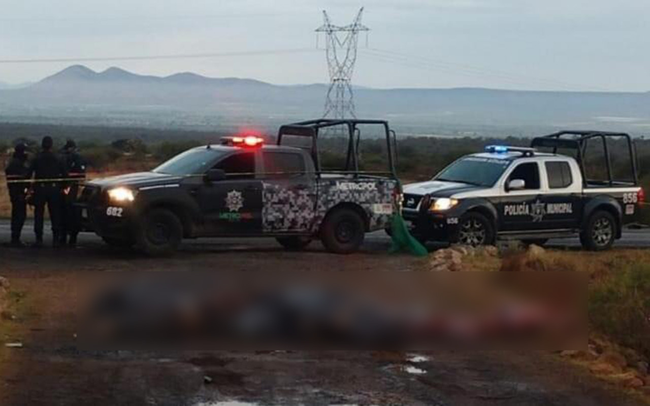 Arrojan 14 cadáveres en carretera de Zacatecas