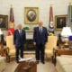 Dialogan López Obrador y Trump en la Casa Blanca