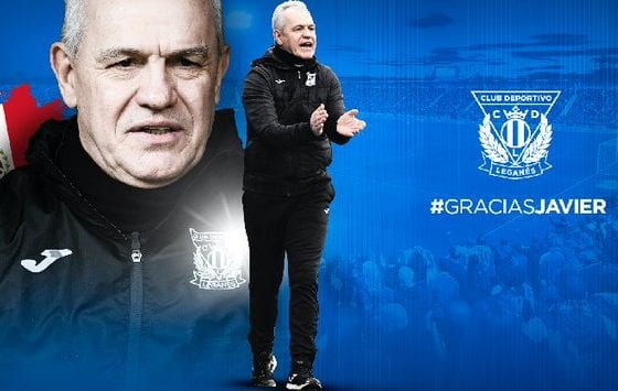 Confirman salida de Javier Aguirre del Leganés. Foto: Twitter Leganés