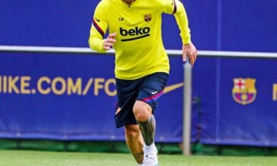 En duda continuidad de Messi. Foto: Barcelona