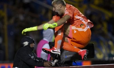 Explota Nahuel Guzmán en contra de la Liga MX. Foto: Tigres