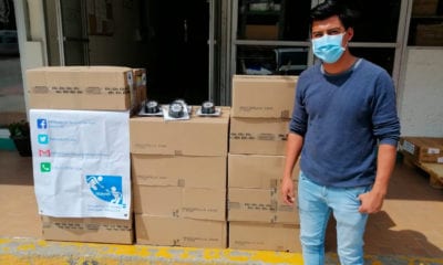 Regalan mascarillas a personal médico del Estado de México