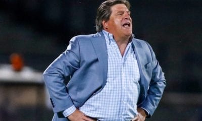 Miguel Herrera busca mantener paternidad sobre Pumas. Foto: Twitter Miguel Herrera