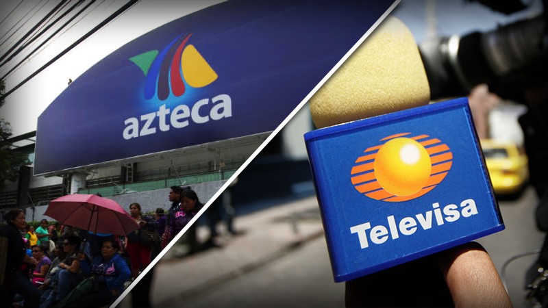 Televisa y TV Azteca se reparten el pastel. Foto: Cuartoscuro
