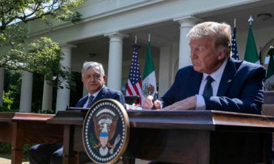 Revelan contenido del documento que firmaron AMLO y Trump