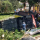 Vuelca autobús en Edomex; deja más de 20 lesionados