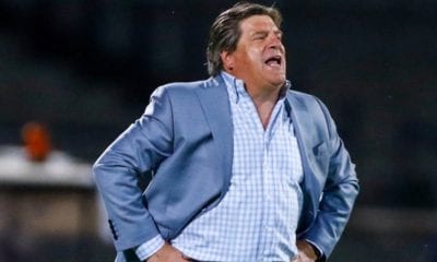 Miguel Herrera explota contra el arbitraje. Foto: Miguel Herrera Twitter