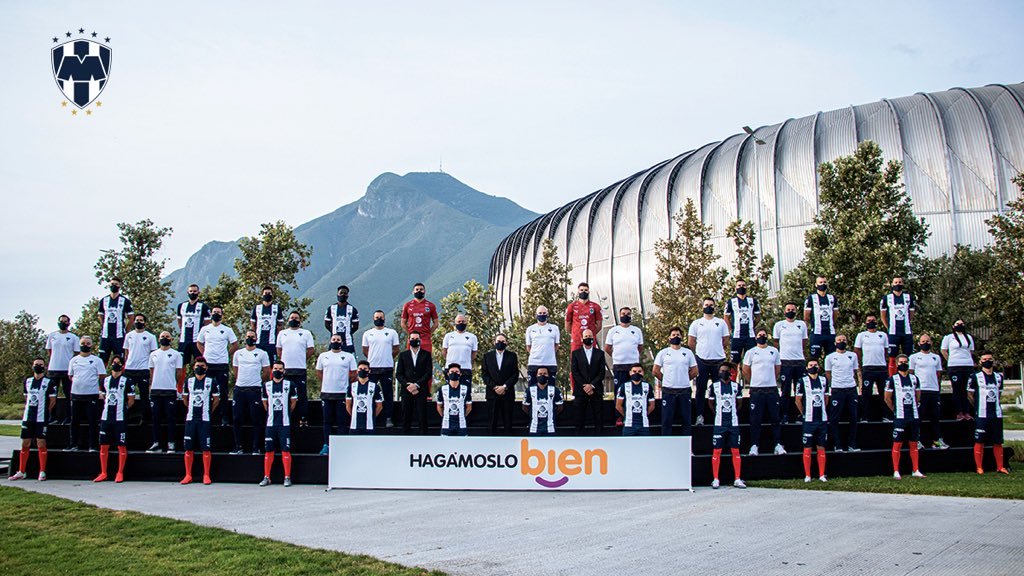 Monterrey se toma la foto oficial sin Hugo González. Foto: Twitter