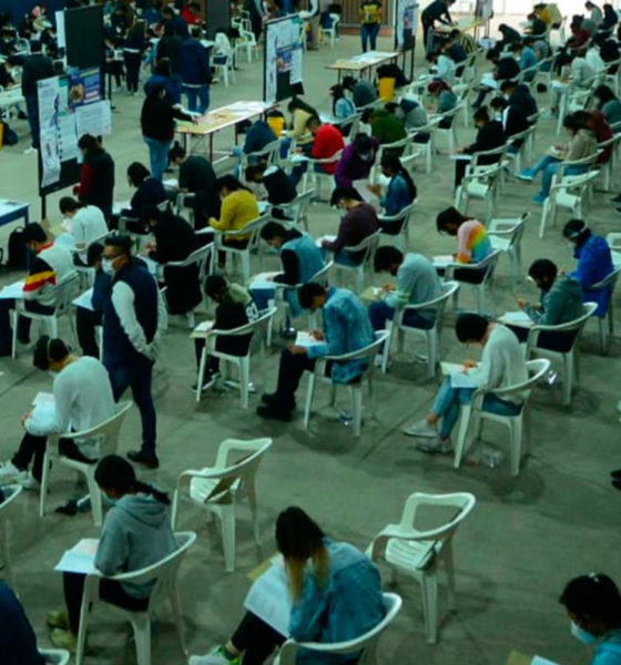 Aspirantes con discapacidad presentan examen a licenciatura de la UNAM