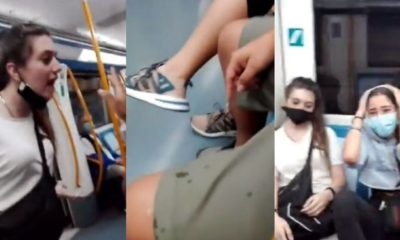 Adolescentes agreden a latinos en el Metro de Madrid. Foto: Twitter