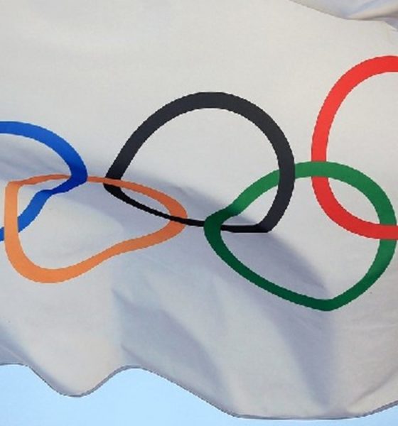 Bandera Juegos Olímpicos. Foto: Twitter