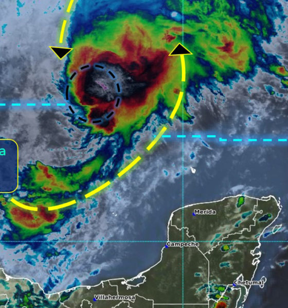 Se formó la tormenta tropical Beta en el Golfo de México