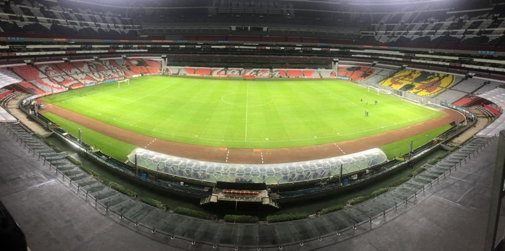 Estadio Azteca un dolor de cabeza. Foto: Twitter Estadio Azteca