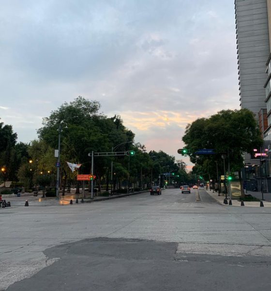 FRENAAA libera Avenida Juárez. Foto: Israel Lorenzana