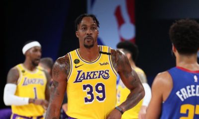 Lakers apaleó a los Nuggets. Foto: Twitter Lakers