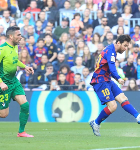 Laliga por encima de Messi. Foto: LaLiga