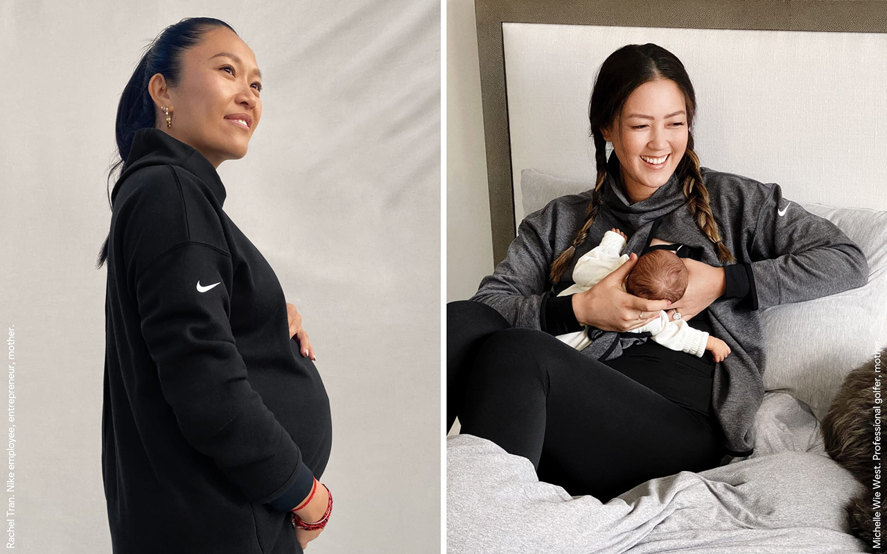 Nike presenta innovadora colección de ropa de maternidad