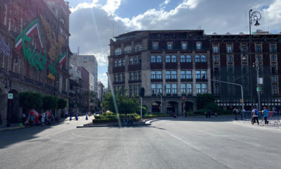 Recortan carriles de Plaza de la Constitución para zona peatonal