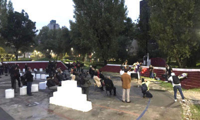 En Tlatelolco, recuerdan a víctimas del sismo