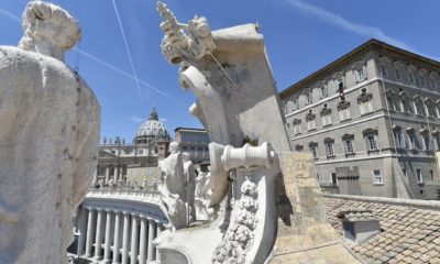 Caso positivo de Covid-19 en el Vaticano. Foto: Twitter VaticanNews