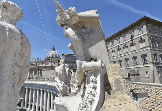 Caso positivo de Covid-19 en el Vaticano. Foto: Twitter VaticanNews