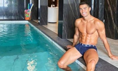 Cristiano Ronaldo se recupera del Covid. Foto: Twitter CR7