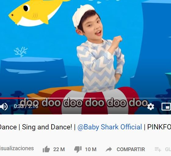 Baby Shark en Youtube