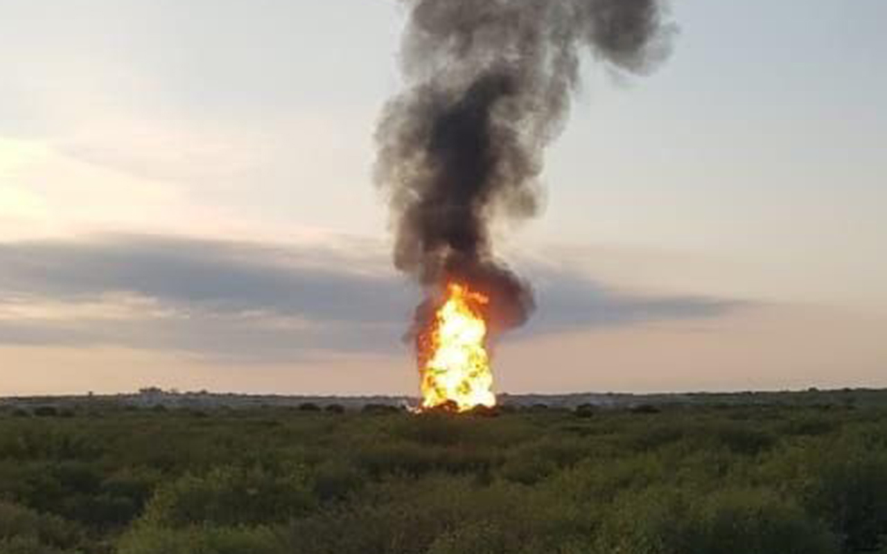 Reportan explosión en ducto de Pemex en China, Nuevo León