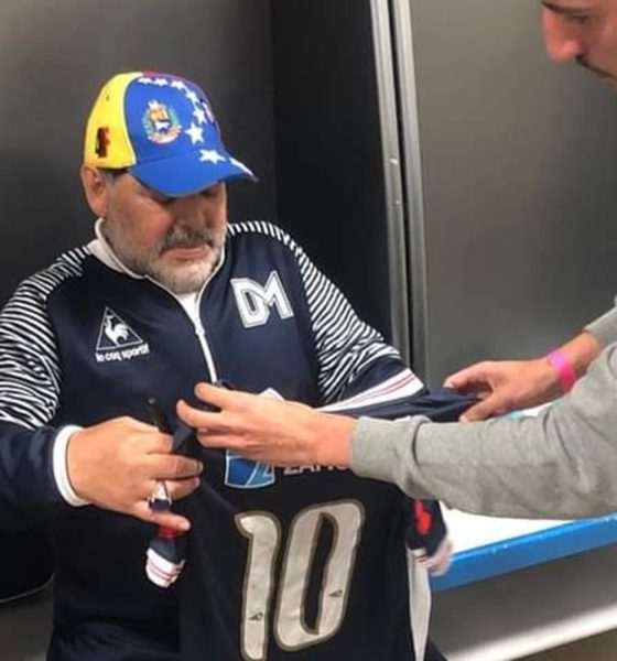Diego Maradona podría salir del hospital. Foto: Twitter
