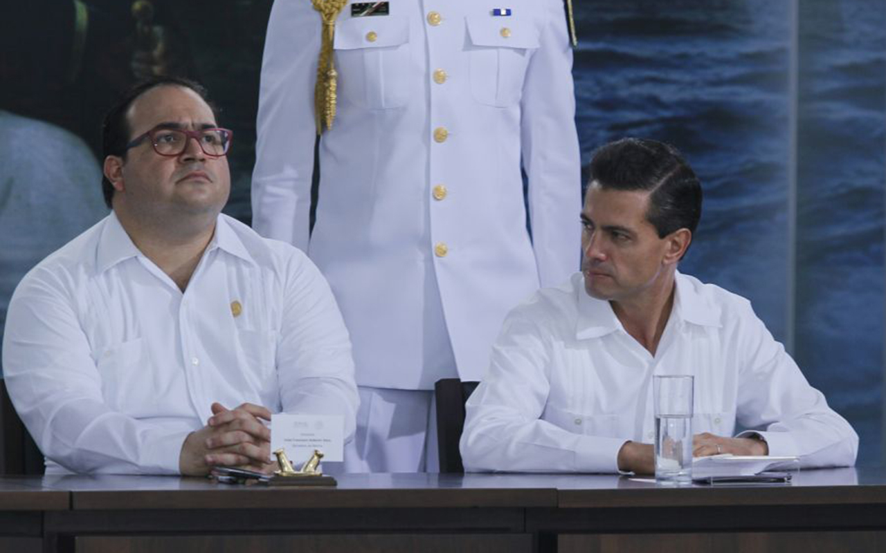 Javier Duarte, dispuesto a declarar sobre Odebrecht y Peña Nieto