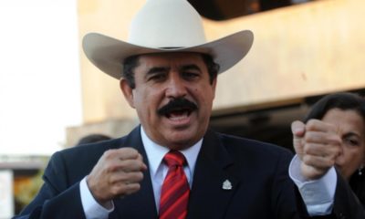 Detienen a expresidente de Honduras con 18 mil dólares