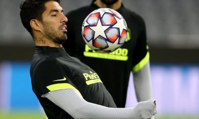 Luis Suárez queda fuera de Uruguay. Foto: Twitter Luis Suárez