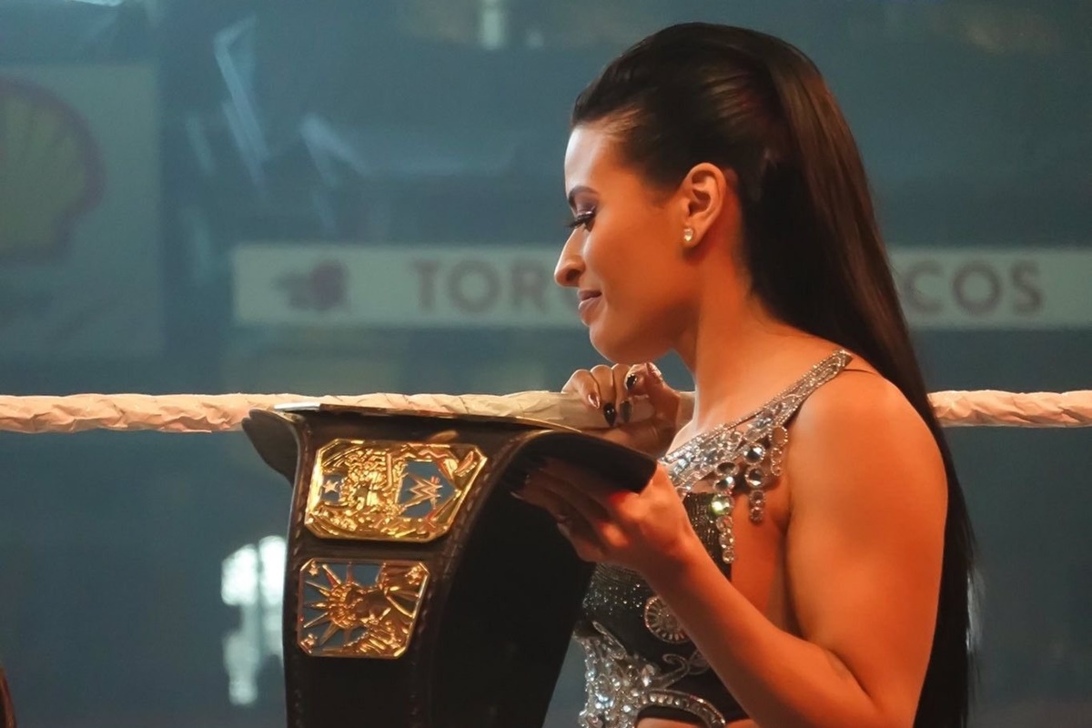 WWE despide a Zelina Vega. Foto: Twitter Zelina Vega